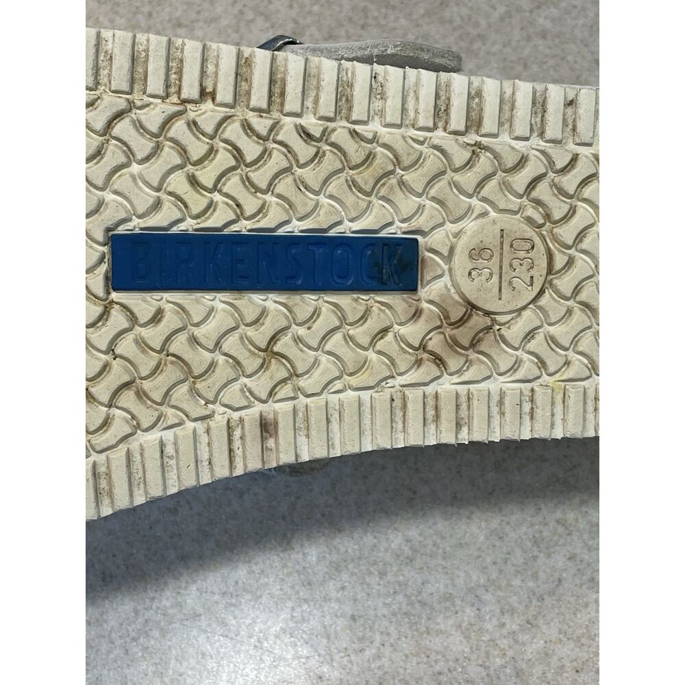 Birkenstock Boston Super Grip White Natural Leather Women’s Size 36/US 5-5.5 - Picture 11 of 14